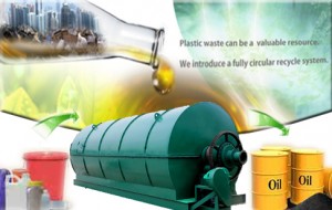 Waste plastic pyrolysis  equipment for sale