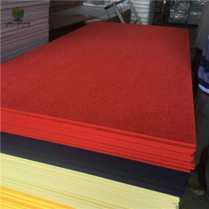 cheap price soundproof polyester fiber acoustic panel
