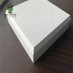 sound absorption glass fiber suspended ceiling panel
