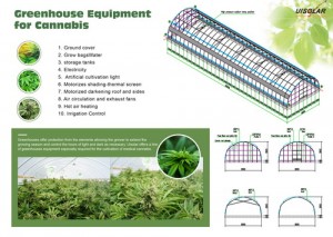 Modern Design Cheapest Hot Sale Plastic Marijuana Greenhouse