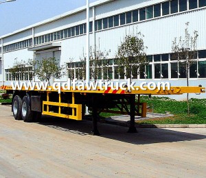 Tri-Axles 40FT flatbed trailer, Container Trailer, semi trailer