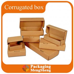 Custom printing corrugated cardboard box with flap