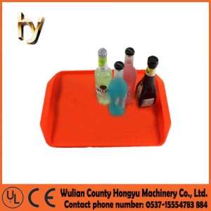 Rectangular Fast Food Tray Plastic Plate Food Grade