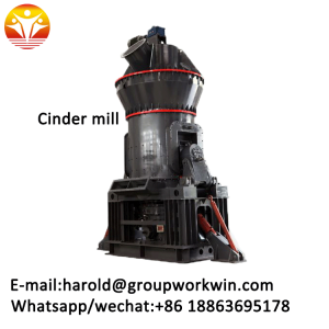 2018 new diesel and electric drive cinder grinding machine