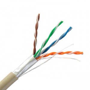 Twisted pair Utp Cat5e Cat6 copper cable price per meter network lan cable