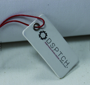 Customized paper hang tags for garment