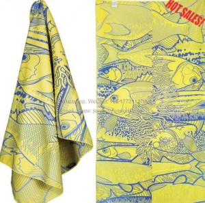 Suede beach towel 410 gsm microfibre 100%microfiber thermal transfer printing