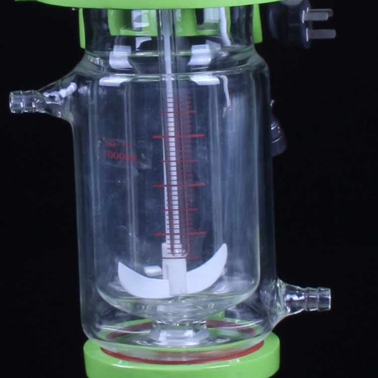 Jacketed Glass Reactor 1L Lab Glass Reactor
