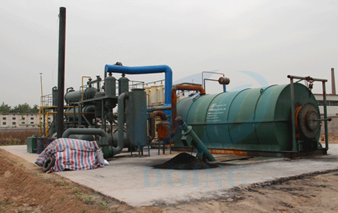 plastic pyrolysis plant