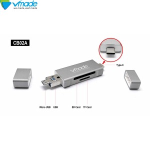 Serviceable Type-c Docking dock Card reader Expander Type-c Micro USB SD Card TF Card USB universal docking station