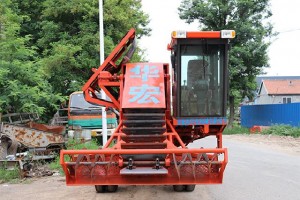 Stepless variable speed salt harvester