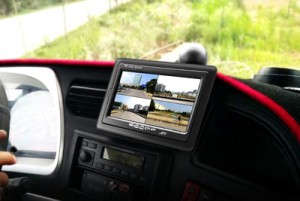 Four-way monitoring large truck driving recorder HD night vision reversing image 360 panoramic car camera