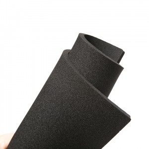 Hot sale density customized open cell epdm sbr cr foam sponge rubber sheet
