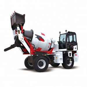 3200 Electric Motor pan 1.5 CBM self loading mobile concrete mixer with electric motor