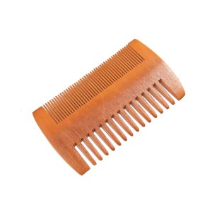 Massage brush Pear Wooden Beard Care Hair Comb