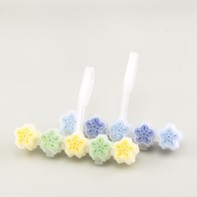 MSDS 5*10g ball hanging flushable toilet bowl cleaner