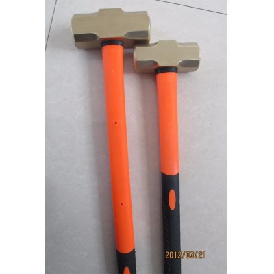 Non sparking tools anit-explosion Hammer Sledge Fiber Handle safety amanual tools