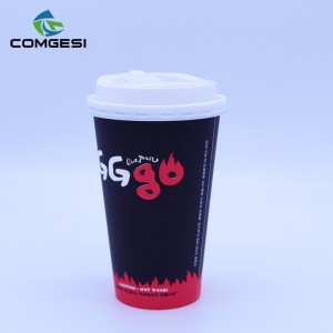 9 oz Dixie Cups_PE PLA Coated Disposable Paper Cups_Personalised Takeaway Coffee Cups