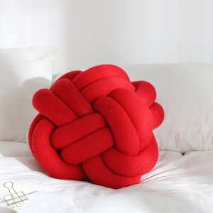 AL Colorful Knot Pillow Acrylic Customized Hot-selling Sofa Knot Cushion Pillow