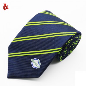 Custom Label 100% Silk Woven Logo Ties