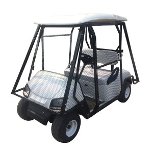 golf cart for pick up balls on golf course