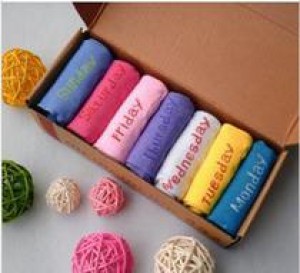 New Design Gift Box Socks Cotton Women Weekly Socks Gift Set For New Year