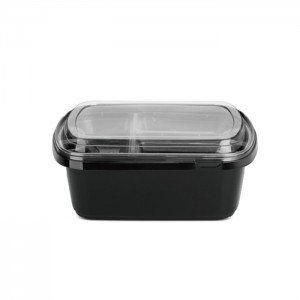 1500ml disposable pp plastic box with safety buckle