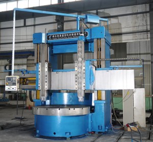 Manual metal Vertical Lathe machine tool