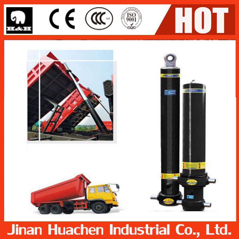 telescopic hydraulic cylinder for dump truck