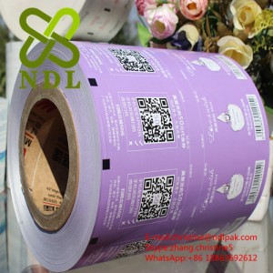 73g 400ml Custom Printable Laminated Aluminum Foil Paper for Wrapping Alcohol Swabs
