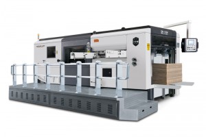 MWB1300Q/1450Q/1620Q/1850Q Semi-automatic die cutting machine with stripping section