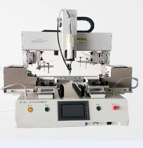 Yb-Ls03: Dual-Table Auto Robotic Screwdriving System with Two Feeders for Industry Use with High Efficiency