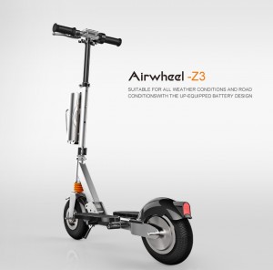 2017 hot sale Airwheel folding portable scooter Z3 two wheel electric scooter with handle mini e bike